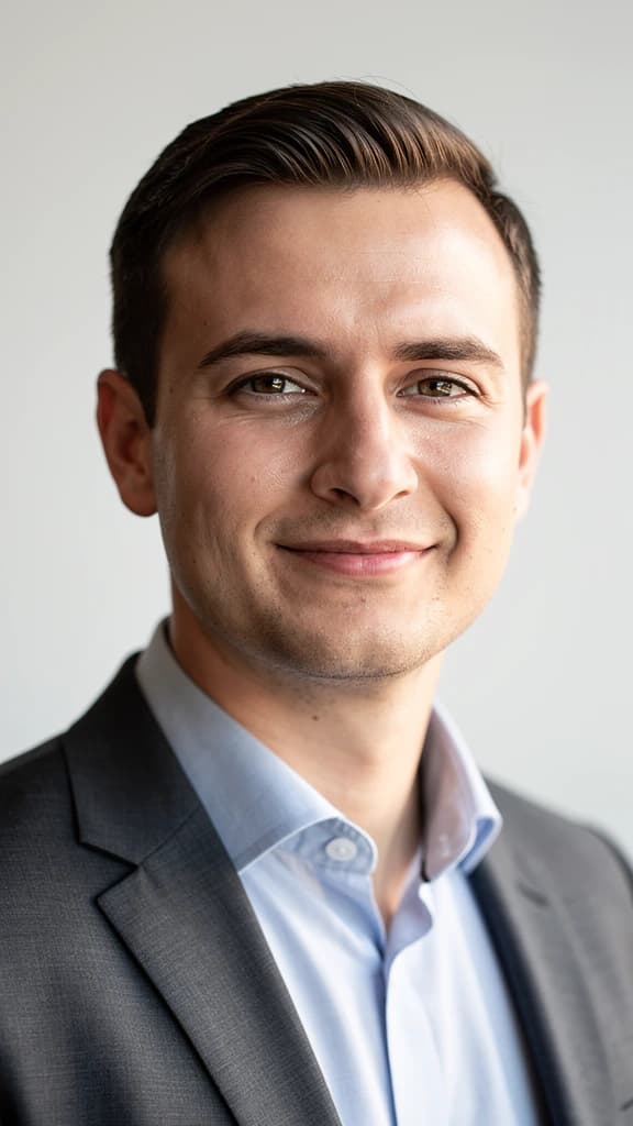 Smiling Gen-X customer, Matteo Rossi